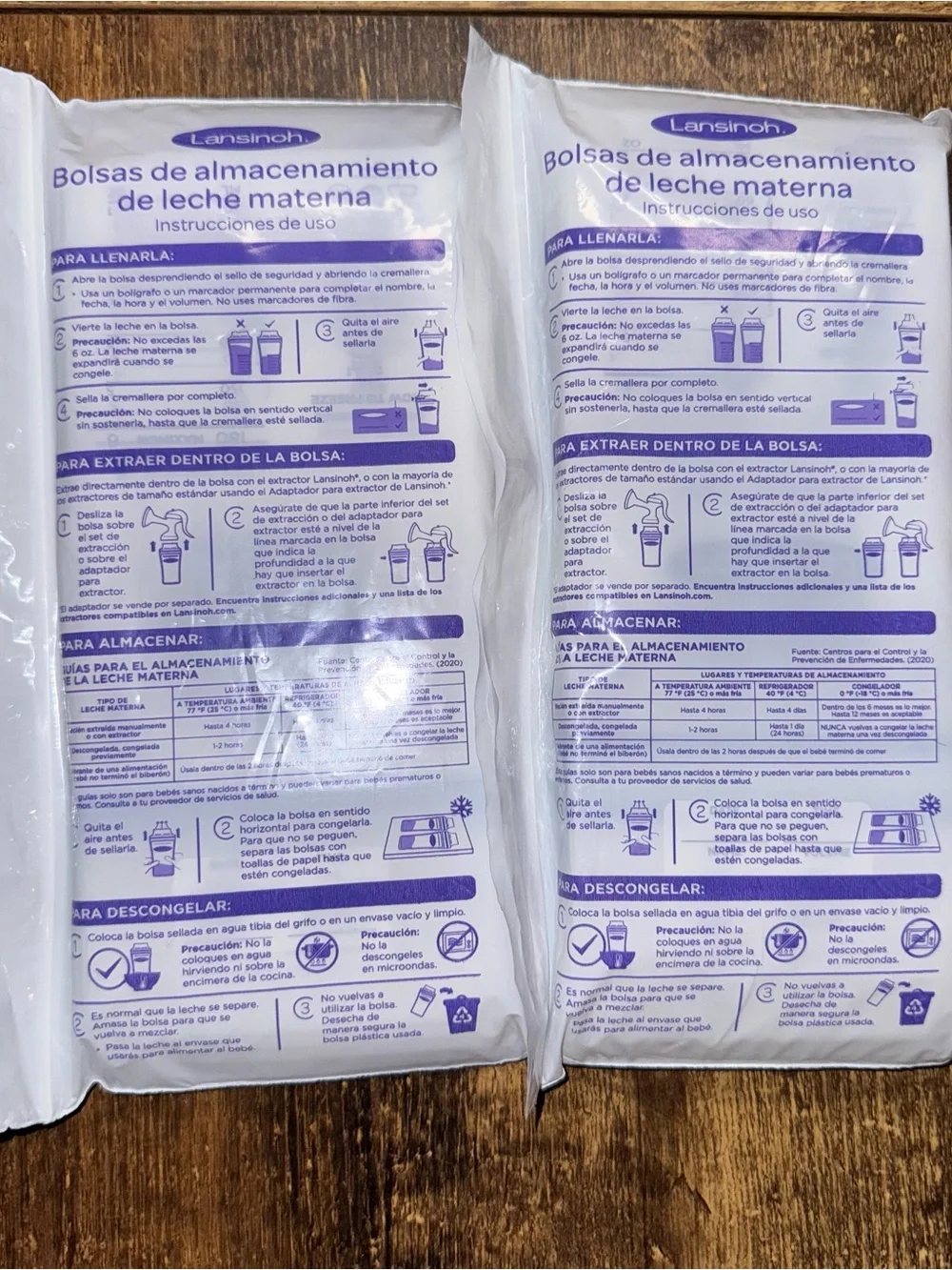 Lansinoh disposable breastmilk